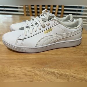 Puma white sneakers